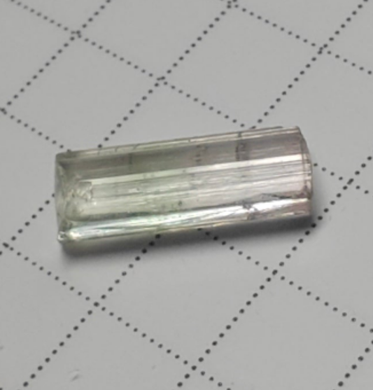 Achroite Tourmaline - 2.75ct - Hand Select Gem Rough - prettyrock.com