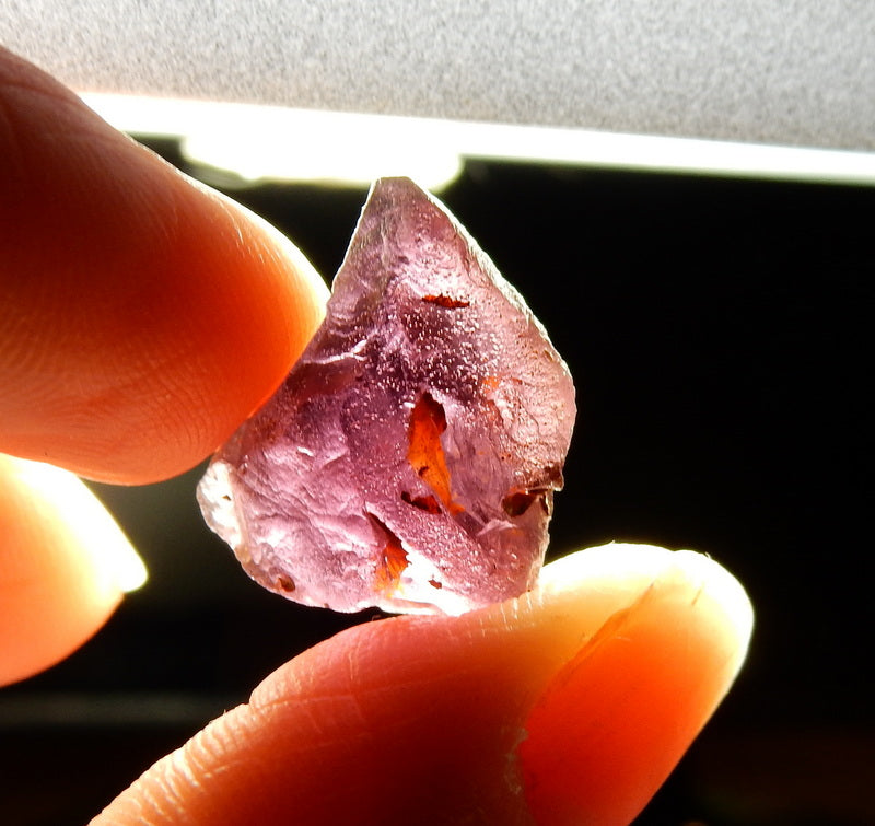 Rhodolite Garnet - 14.38 ct - Hand Select Facet Gem Rough Crystals - prettyrock.com