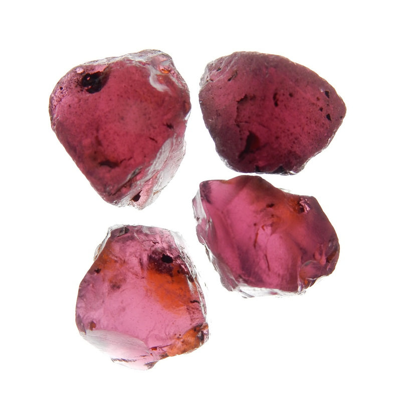 Rhodolite Garnet - 38.74 ct - Hand Select Facet Gem Rough Crystals - prettyrock.com