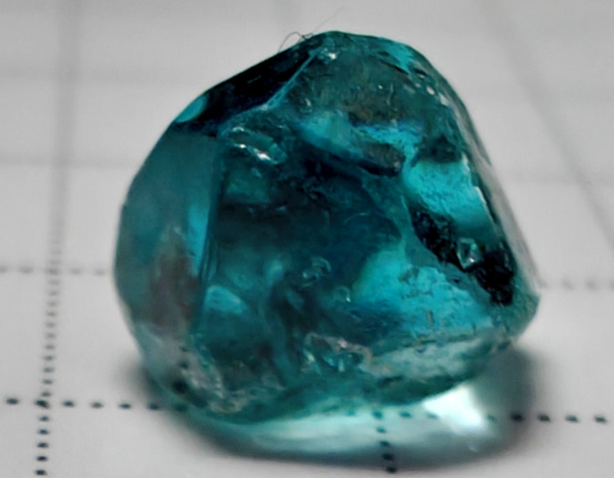 4.6ct Blue Zircon - Hand Select Gem Rough - prettyrock.com