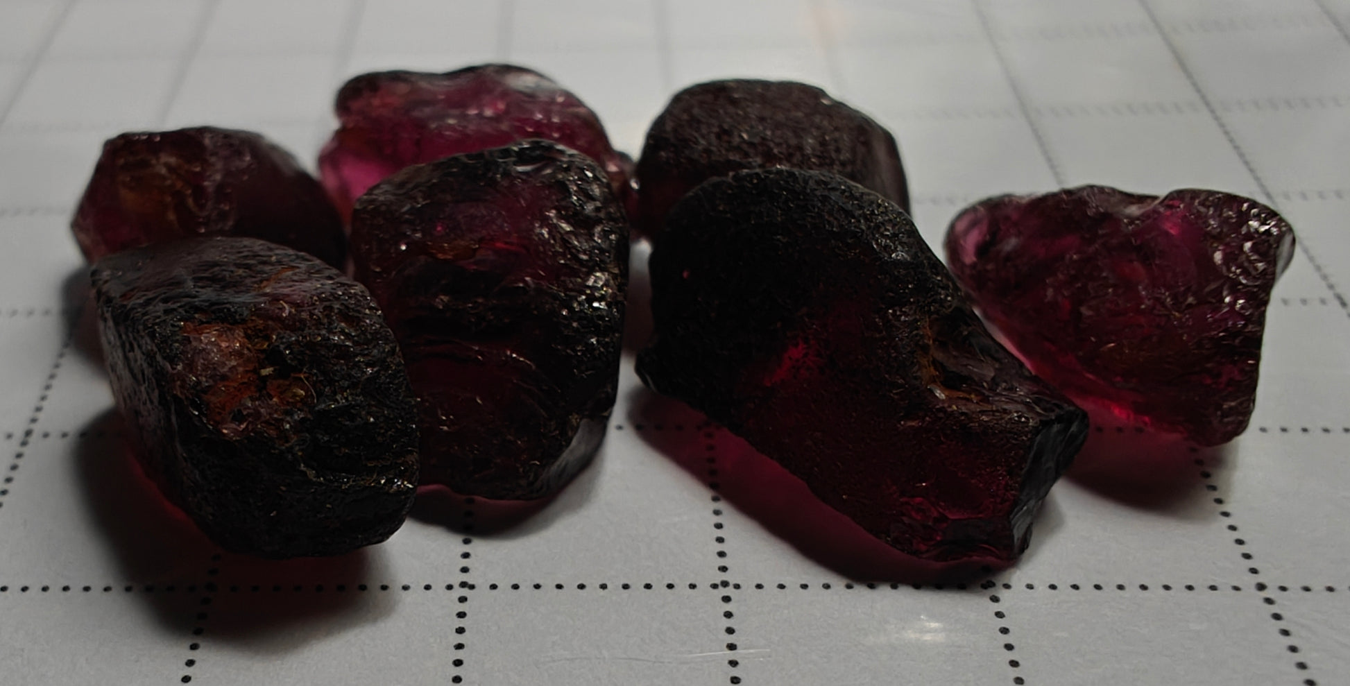 31.24ct Rhodolite Garnet - Hand Select Gem Rough - prettyrock.com