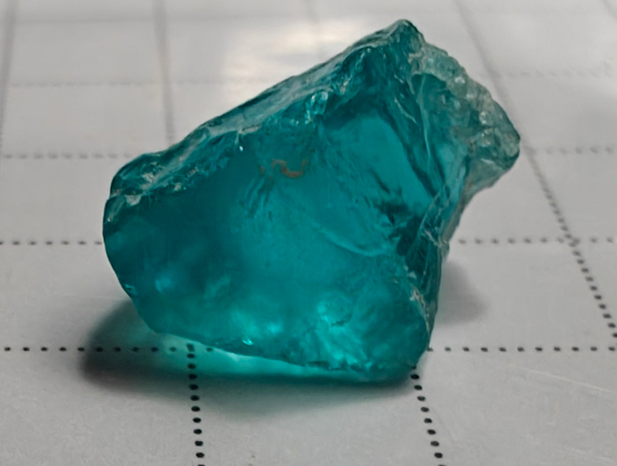 5.85ct Neon Apatite - Hand Select Gem Rough - prettyrock.com