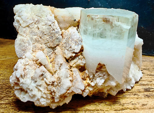 150g Aquamarine & morganite - Mineral Specimen - prettyrock.com
