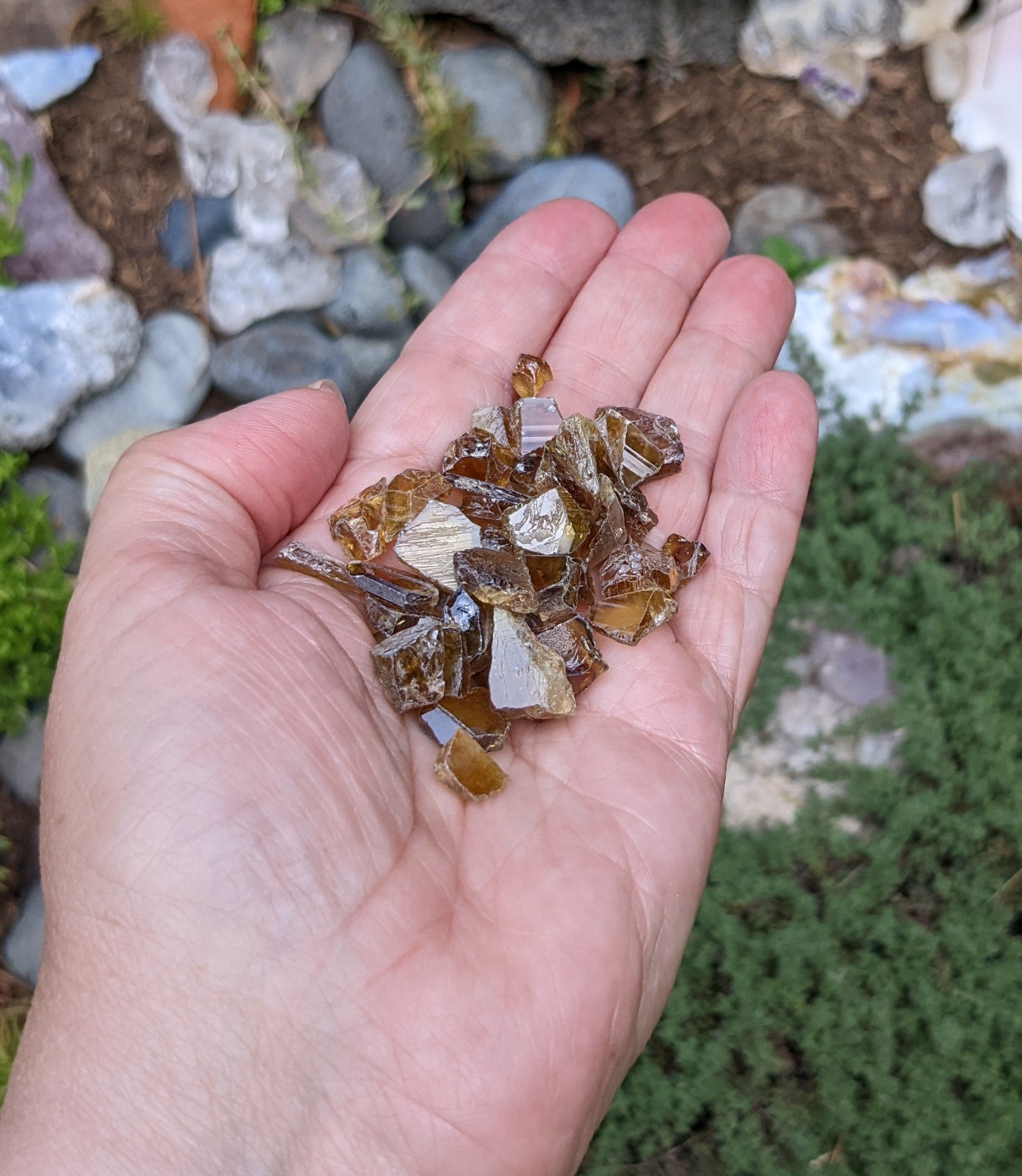 Sphene - 143ct - Hand Select Gem Rough - prettyrock.com