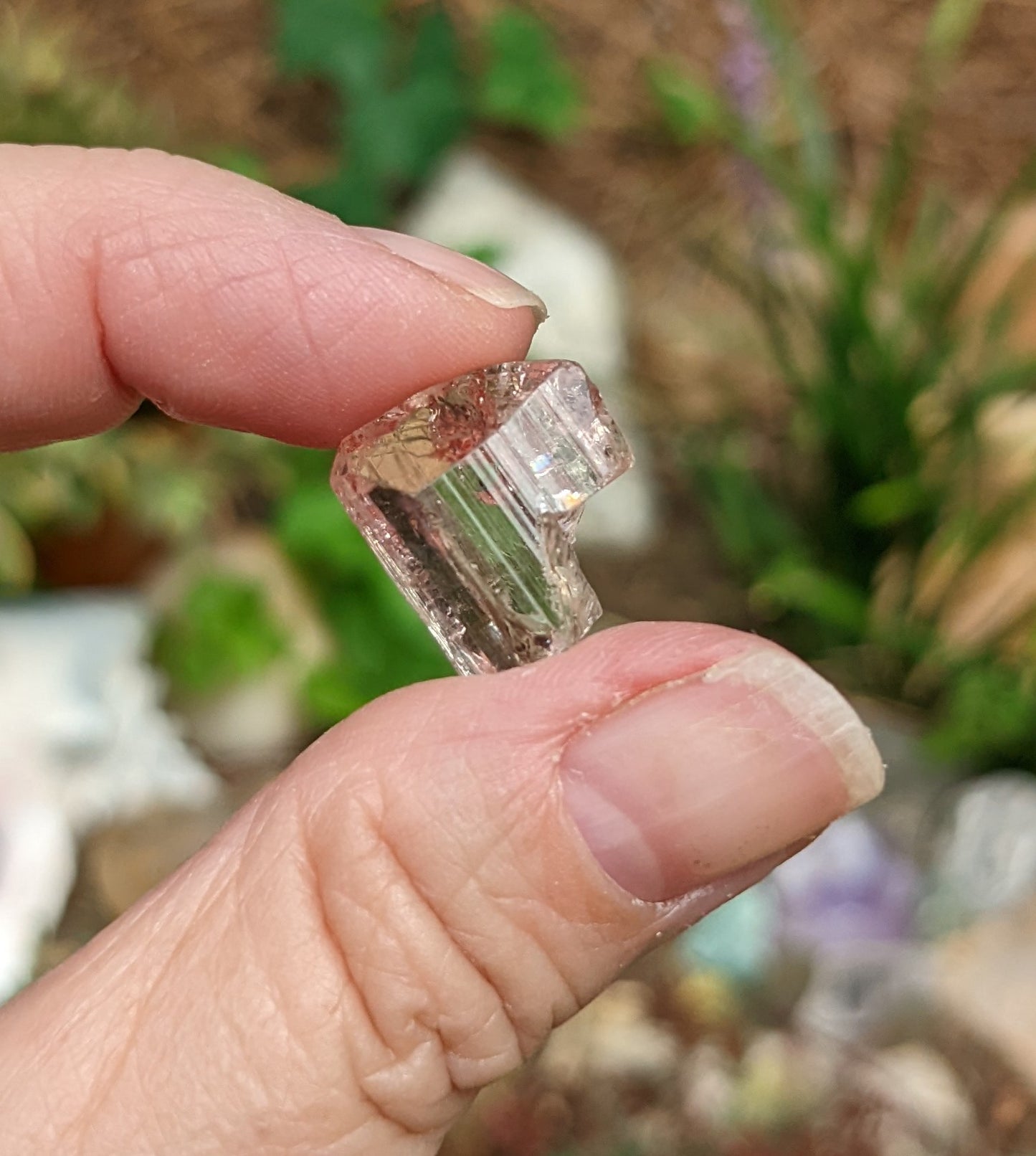 Pink Topaz - 17.74ct - Hand Select Gem Rough - prettyrock.com