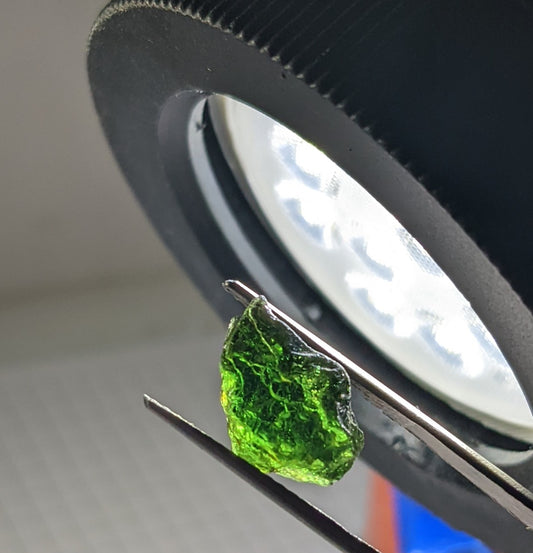 Chrome Tourmaline - 6.12ct - Hand Select Gem Rough - prettyrock.com