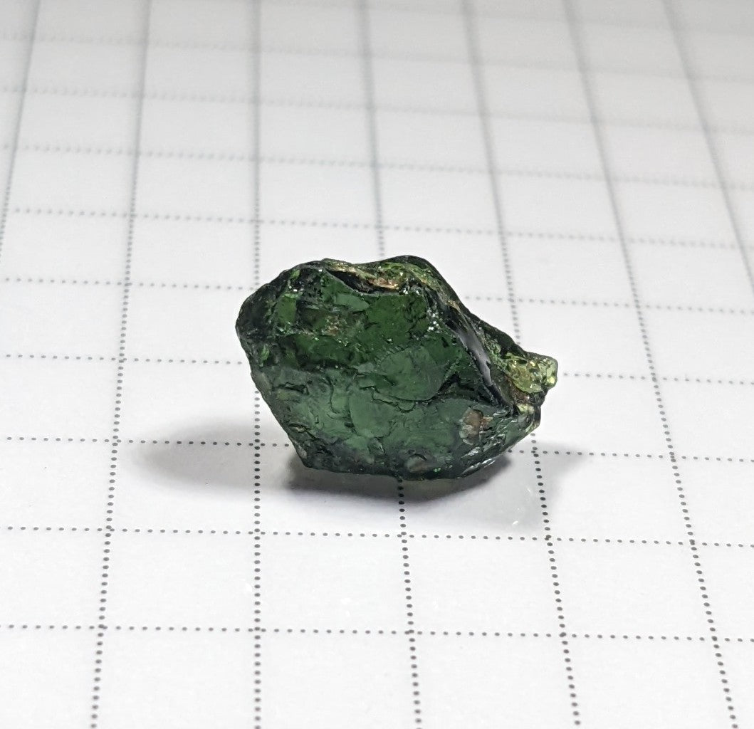 Chrome Tourmaline - 6.12ct - Hand Select Gem Rough - prettyrock.com