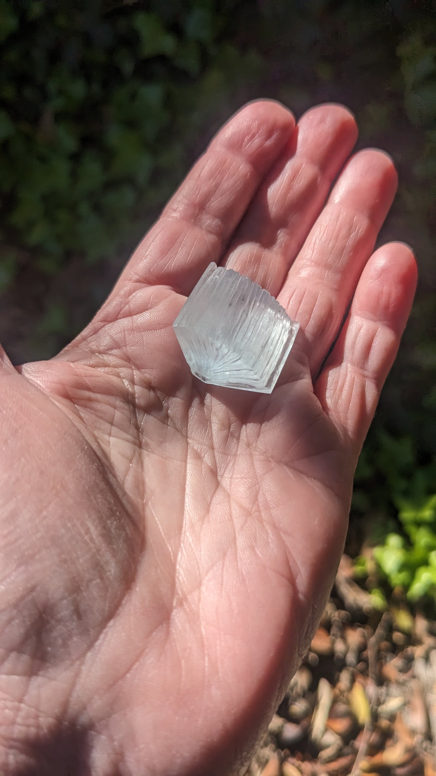 Aquamarine Fairy Book - 54 carats - Hand Carved by Elizabeth McRorie - prettyrock.com
