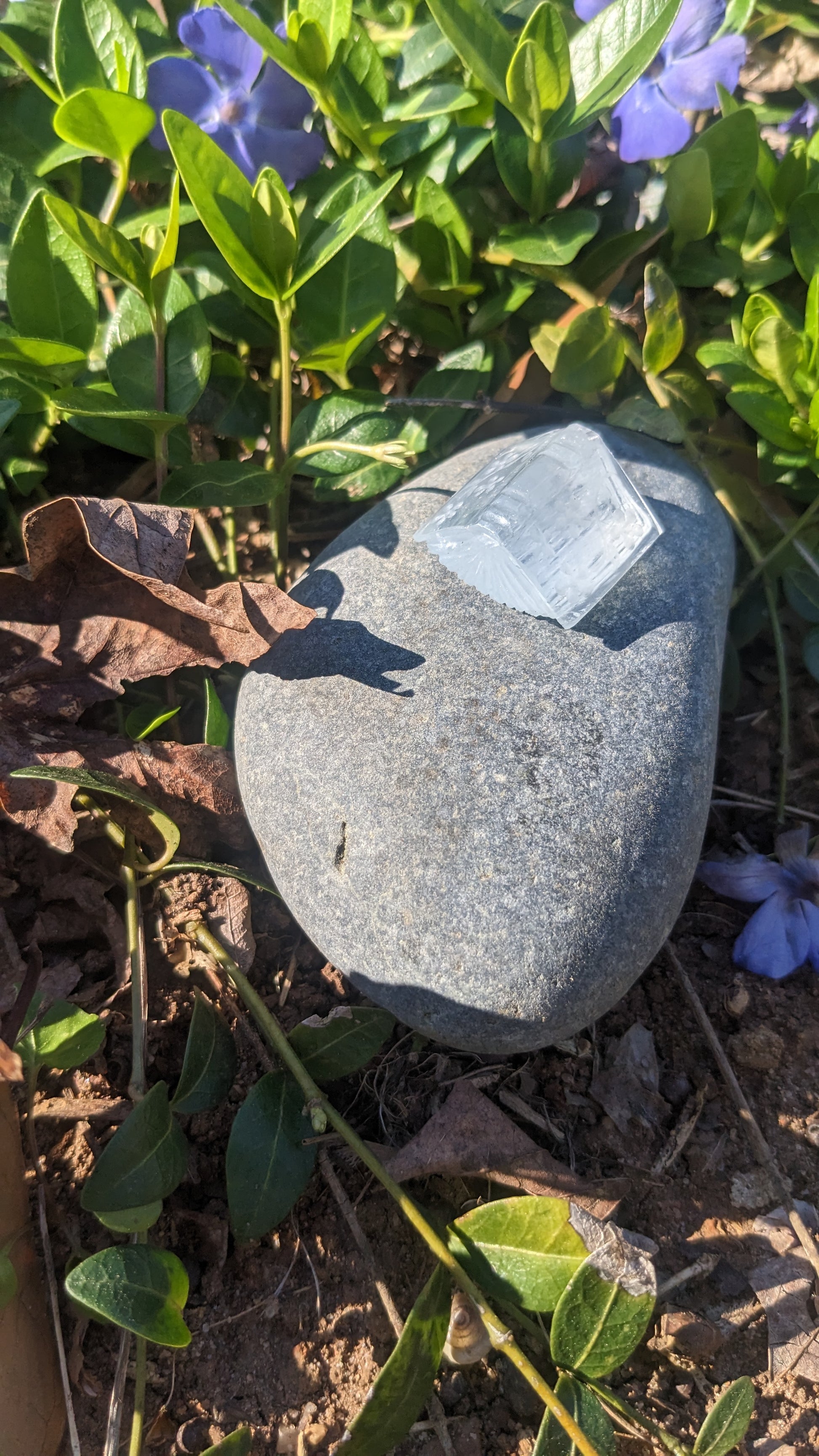 Aquamarine  Fairy Book - 54 carats - Hand Carved  by Elizabeth McRorie - prettyrock.com