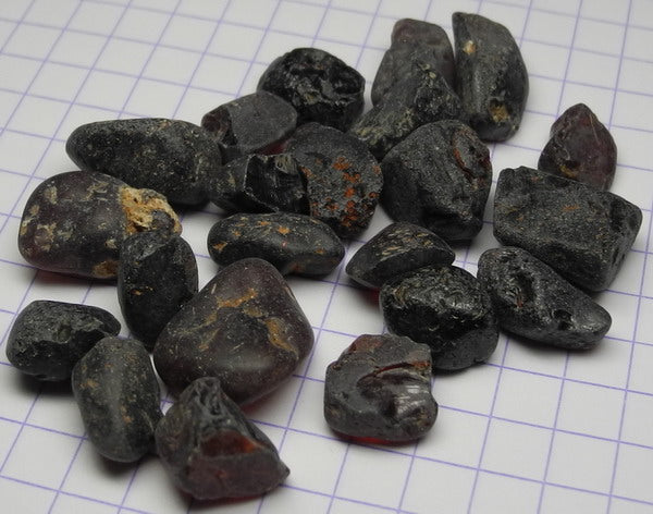 Almandine Garnet - 124ct - Hand Select Gem Rough - prettyrock.com