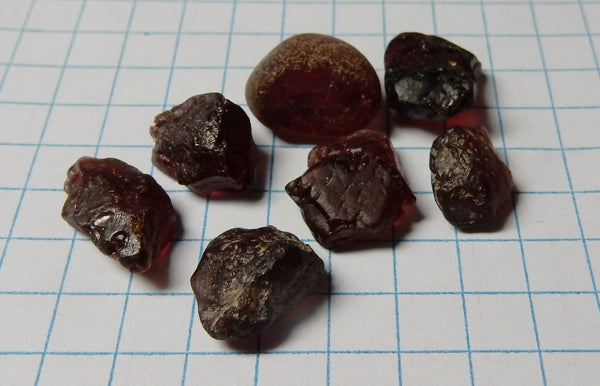 Almandine Garnet - 35.13ct - Hand Select Gem Rough - prettyrock.com