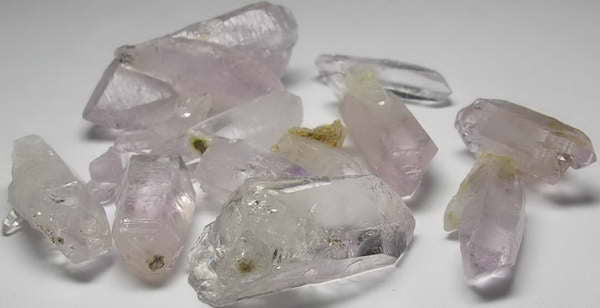 Amethyst Crystal Points Quartz - 228.95ct - Hand Select Gem Rough - prettyrock.com