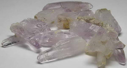 Amethyst Crystal Points Quartz - 158.1ct - Hand Select Gem Rough - prettyrock.com