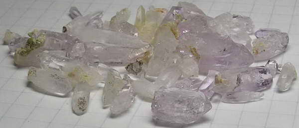 Amethyst Crystals Quartz - 116.2ct - Hand Select Gem Rough - prettyrock.com