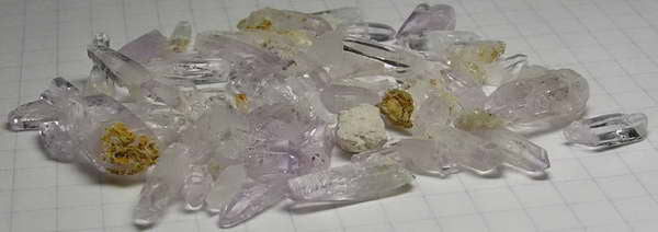 Amethyst Crystals Quartz - 134.35ct - Hand Select Gem Rough - prettyrock.com