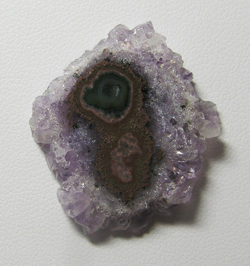 Amethyst Flower Quartz - 30.42ct - Hand Select Gem Rough - prettyrock.com