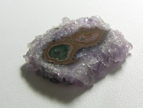 Amethyst Flower Quartz - 30.42ct - Hand Select Gem Rough - prettyrock.com