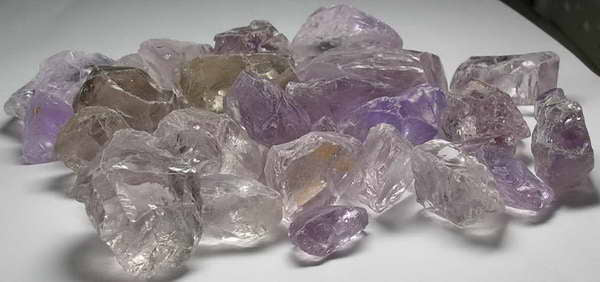 Amethyst Light Quartz - 2251.5ct - Hand Select Gem Rough - prettyrock.com