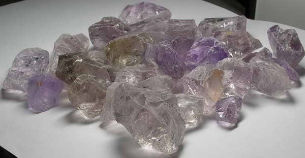 Amethyst Light Quartz - 2251.5ct - Hand Select Gem Rough - prettyrock.com