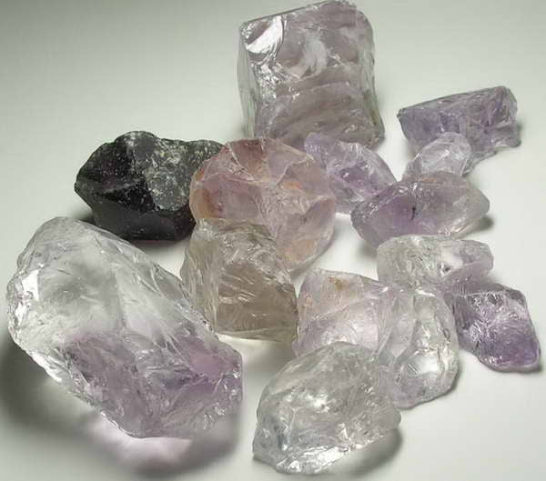 Amethyst Light Quartz - 1444ct - Hand Select Gem Rough - prettyrock.com