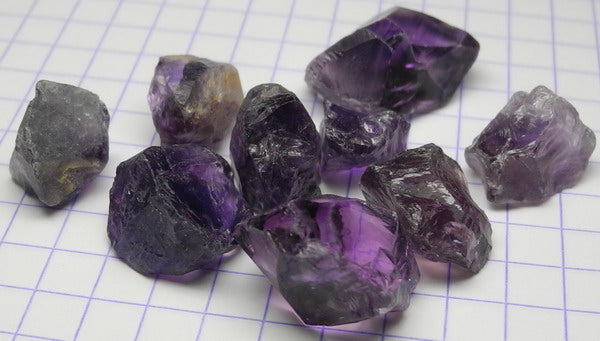 Amethyst Quartz - 71.28ct - Hand Select Gem Rough - prettyrock.com