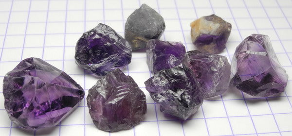 Amethyst Quartz - 71.28ct - Hand Select Gem Rough - prettyrock.com