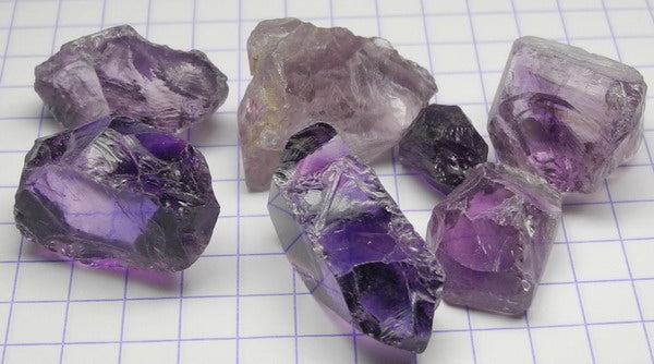 amethyst quartz - 101ct - Hand Select Gem Rough - prettyrock.com