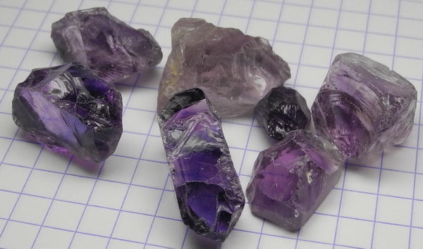 amethyst quartz - 101ct - Hand Select Gem Rough - prettyrock.com