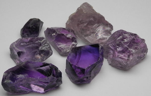 amethyst quartz - 101ct - Hand Select Gem Rough - prettyrock.com