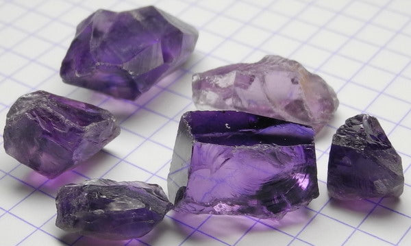 amethyst quartz - 62.5ct - Hand Select Gem Rough - prettyrock.com