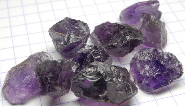 Amethyst Quartz - 72.2ct - Hand Select Gem Rough - prettyrock.com