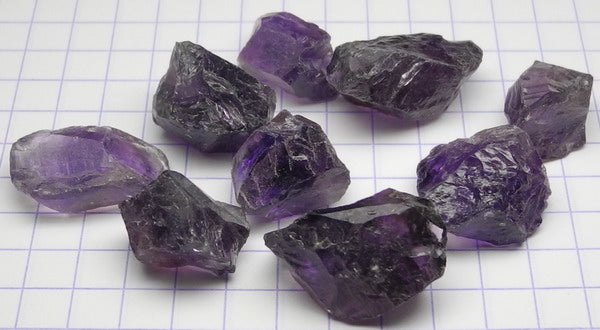 Amethyst Quartz - 72.2ct - Hand Select Gem Rough - prettyrock.com