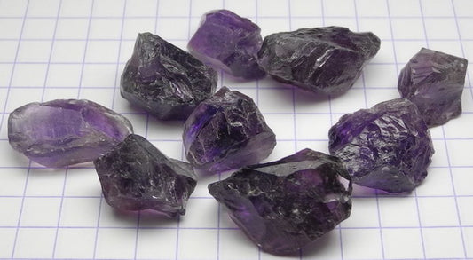 Amethyst Quartz - 72.2ct - Hand Select Gem Rough - prettyrock.com