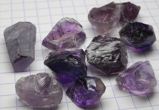 Amethyst Quartz - 84.7ct - Hand Select Gem Rough - prettyrock.com