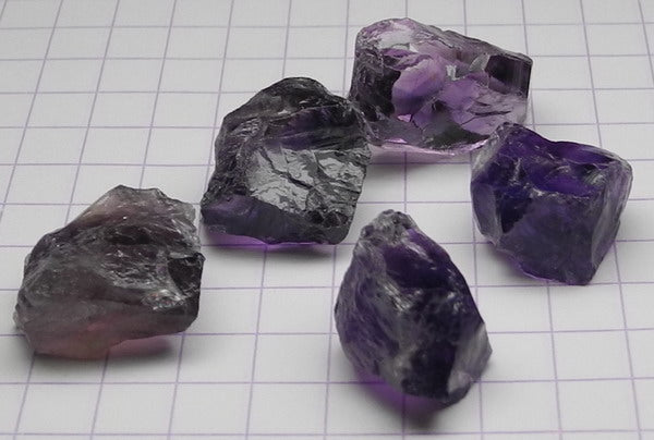 Amethyst Quartz - 44.31ct - Hand Select Gem Rough - prettyrock.com