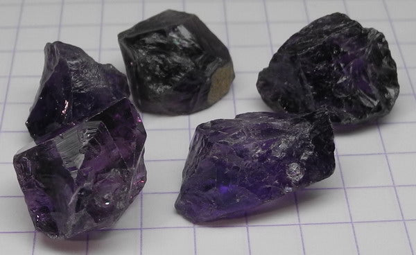 Amethyst Quartz - 41.3ct - Hand Select Gem Rough - prettyrock.com