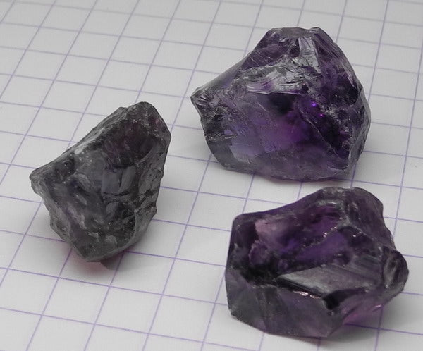 Amethyst Quartz - 52.9ct - Hand Select Gem Rough - prettyrock.com