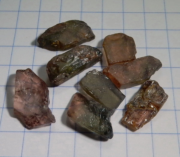 31.65ct Andalusite  - Hand Select Gem Rough - prettyrock.com