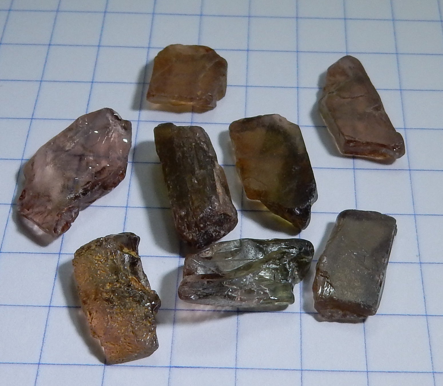 31.65ct Andalusite  - Hand Select Gem Rough - prettyrock.com