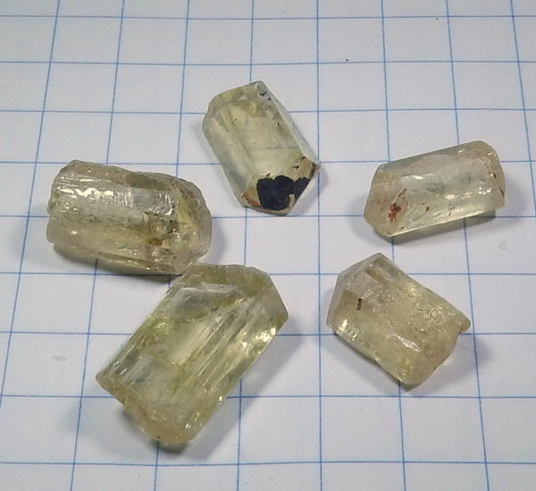 33.49ct Apatite  - Hand Select Gem Rough - prettyrock.com