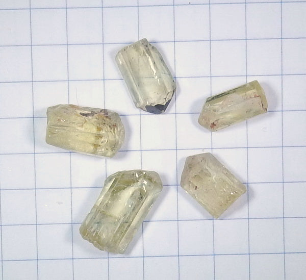 33.49ct Apatite  - Hand Select Gem Rough - prettyrock.com