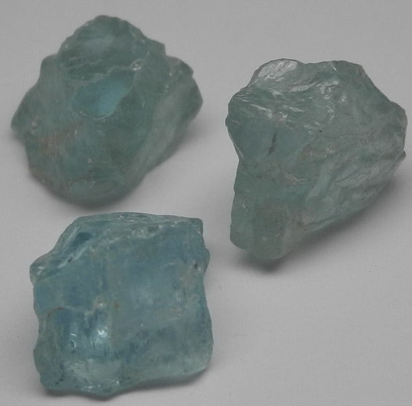 16.7ct Aquamarine  - Hand Select Gem Rough - prettyrock.com