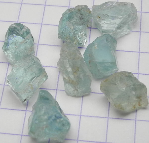 17.5ct Aquamarine  - Hand Select Gem Rough - prettyrock.com