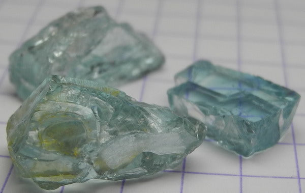 21.81ct Aquamarine  - Hand Select Gem Rough - prettyrock.com