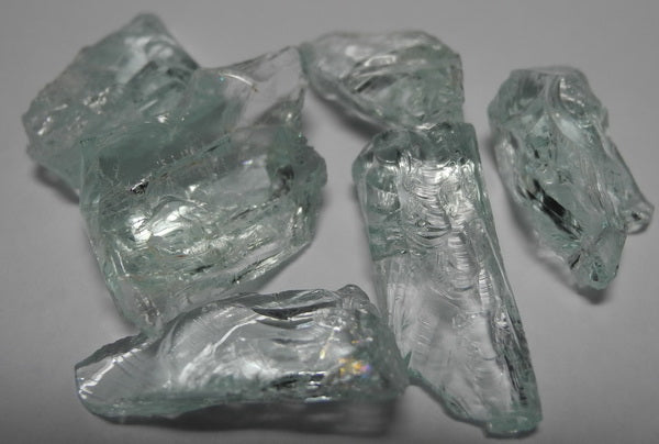 63.14ct Aquamarine  - Hand Select Gem Rough - prettyrock.com