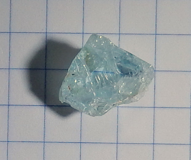 9.77ct Aquamarine - Hand Select Gem Rough - prettyrock.com