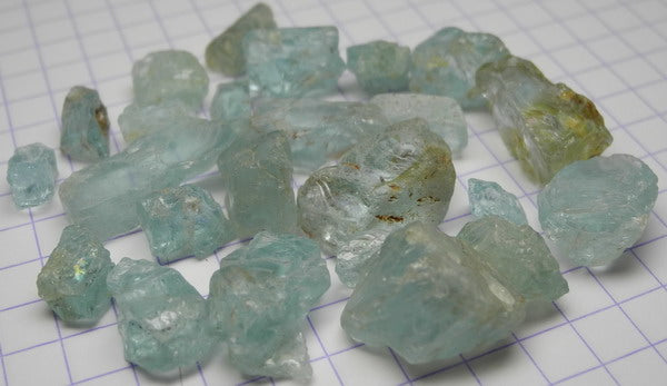82.95ct Aquamarine  - Hand Select Gem Rough - prettyrock.com