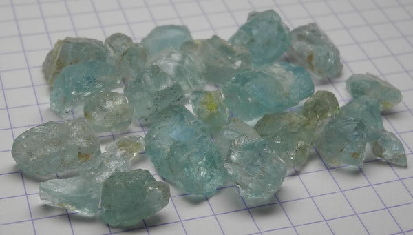 82.3ct Aquamarine  - Hand Select Gem Rough - prettyrock.com