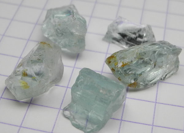 16.85ct Aquamarine  - Hand Select Gem Rough - prettyrock.com