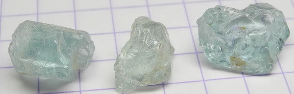 9.95ct Aquamarine  - Hand Select Gem Rough - prettyrock.com